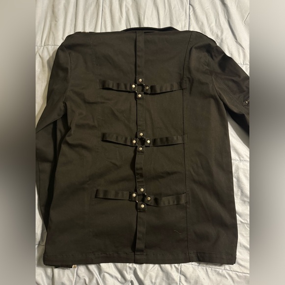 Lip service goth bondage jacket - Picture 4 of 9